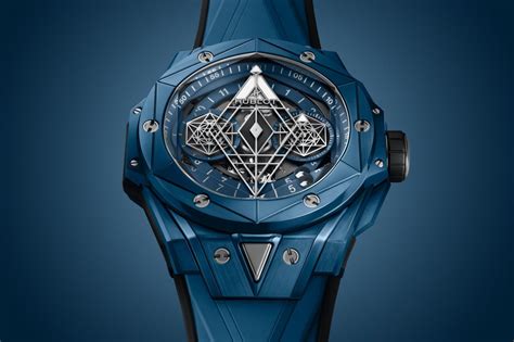 hublot sang bleu blue ceramic